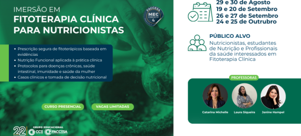 Imersão Fitoterapia Clínica para Nutricionistas